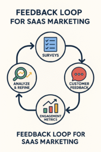 Feedback loop for SaaS marketing campaign
