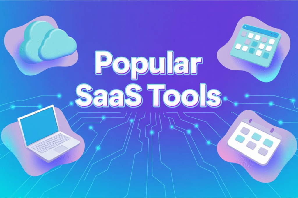 Popular SaaS tools